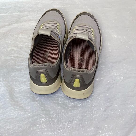 ECCO CORE Mesh Golf Spikeless Gray and Blue Athletic Men’s Sneakers Size 8 8.5 - Picture 4 of 13